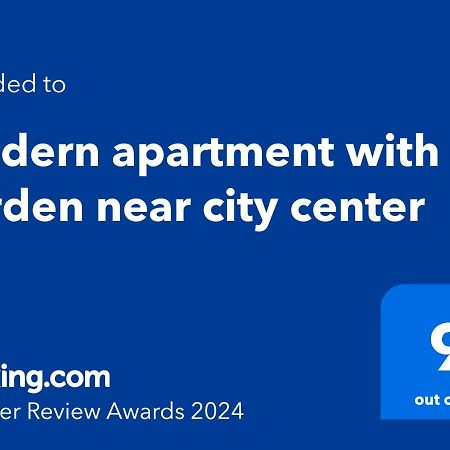 וינה Modern Apartment With Garden Near City Center מראה חיצוני תמונה